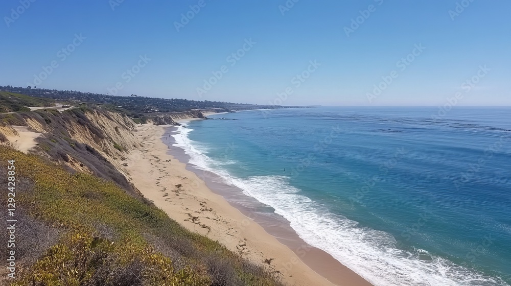 Relaxing beach scene coastal california nature photography sunny weather scenic viewpoint serenity Relaxing beach scene coastal california nature photography sunny weather scenic viewpoint serenity