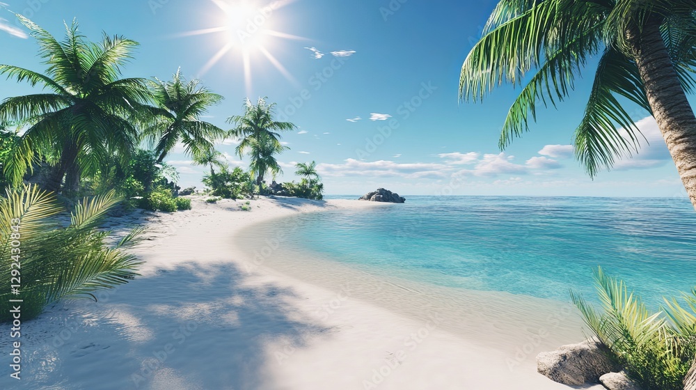 Relaxing day at the tropical beach maldives nature photography sunny environment wide angle view Relaxing day at the tropical beach maldives nature photography sunny environment wide angle view