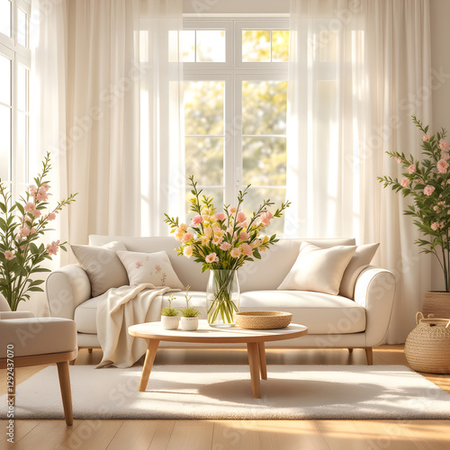 modern living room interior