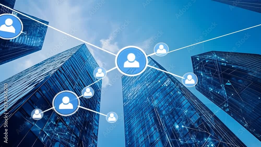 custom made wallpaper toronto digitalCityscape Network of People