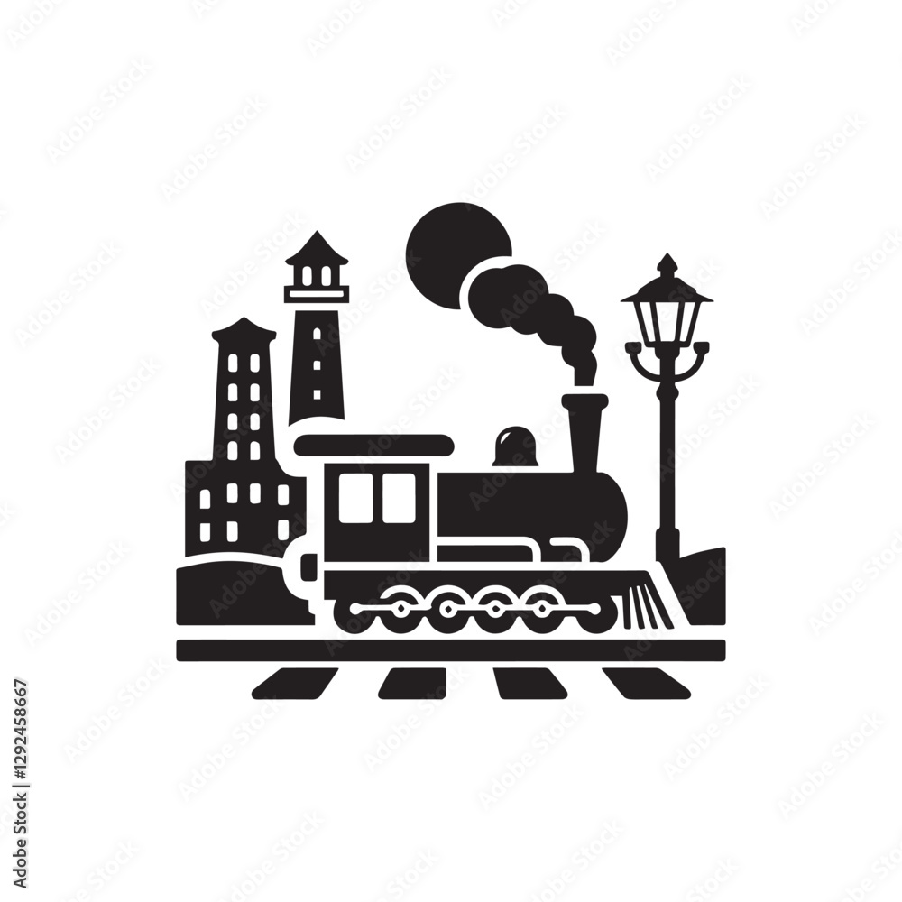 train icon design template vector train icon design template vector