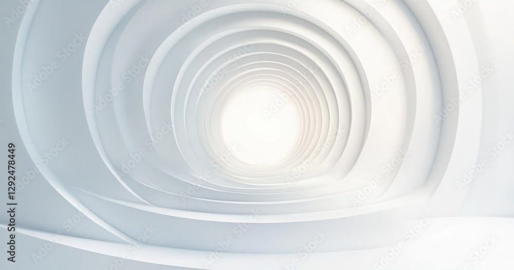 Minimalist Abstract Circles Soft White Tones Modern Design Elegant Background Minimalist Abstract Circles Soft White Tones Modern Design Elegant Background