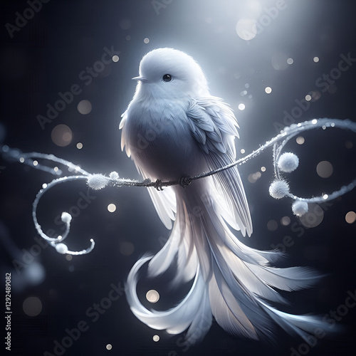 two birds in the sky
