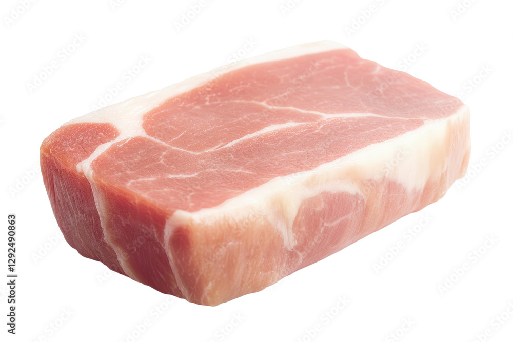 Piece of meat with a white background, isolated Piece of meat with a white background, isolated