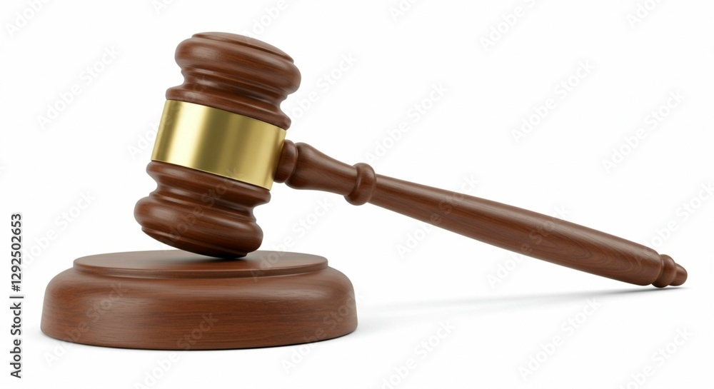 Wooden Judge Gavel on Sound Block – Legal Symbol
Wooden Judge Gavel on Sound Block – Legal Symbol