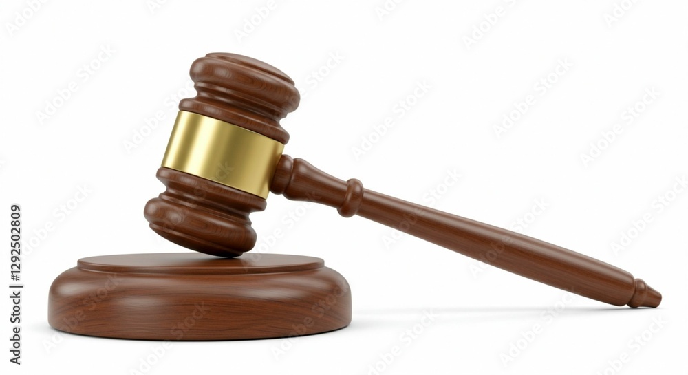 Wooden Judge Gavel on Sound Block – Legal Symbol
Wooden Judge Gavel on Sound Block – Legal Symbol