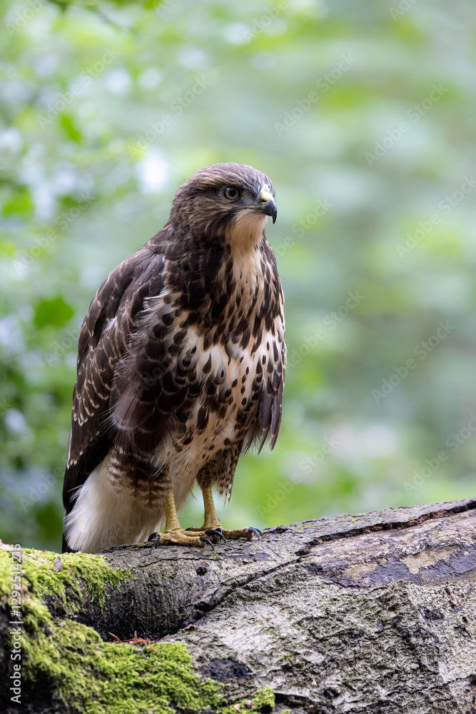 Fototapeta premium Juvenile Buzzard