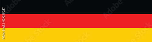 Free Download Germany flag long banner digital vector illustration - GFXLoad