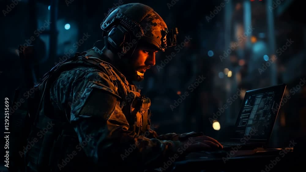 Military Personnel Actively Involved in Tactical Operations Utilizing Advanced Technology and Equipment Military Personnel Actively Involved in Tactical Operations Utilizing Advanced Technology and Equipment