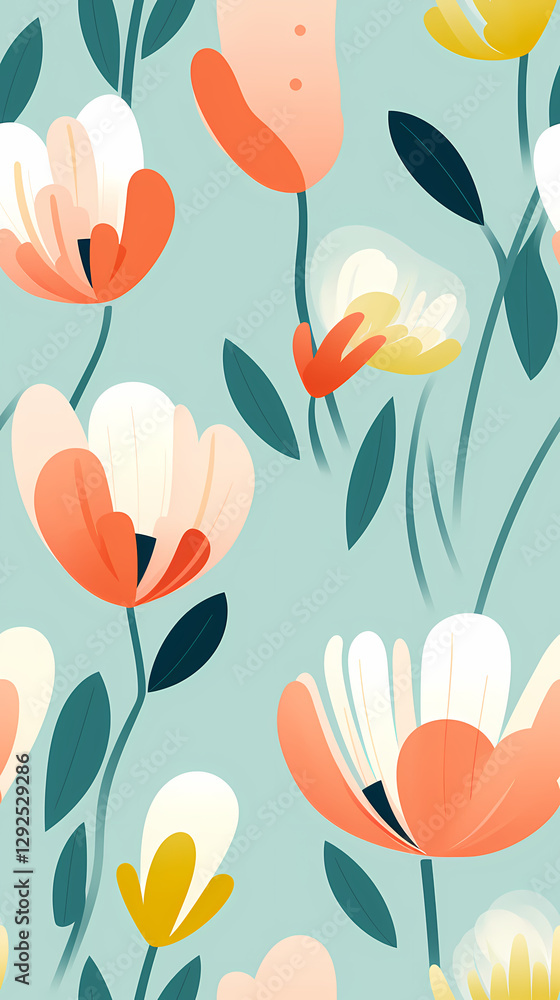 abstract flower and flower pattern graphic poster background abstract flower and flower pattern graphic poster background