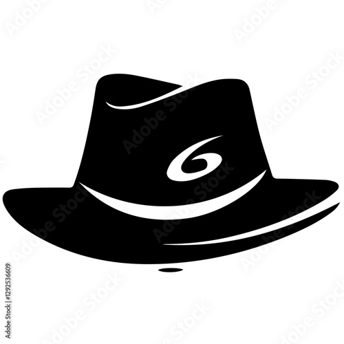 Cowboy Hat Silhouette – Classic Western Style Graphics
