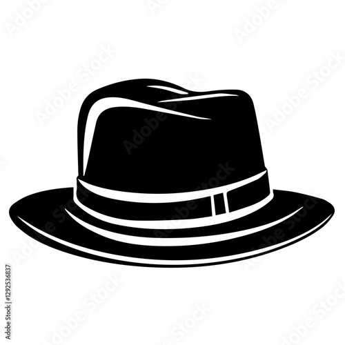 Cowboy Hat Silhouette – Classic Western Style Graphics
