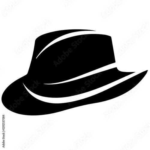 Cowboy Hat Silhouette – Classic Western Style Graphics
