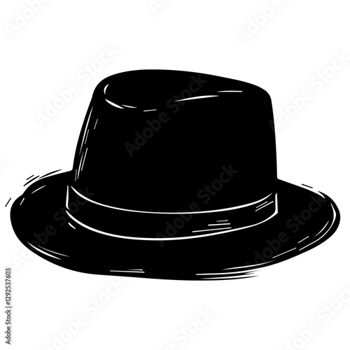 Cowboy Hat Silhouette – Classic Western Style Graphics
