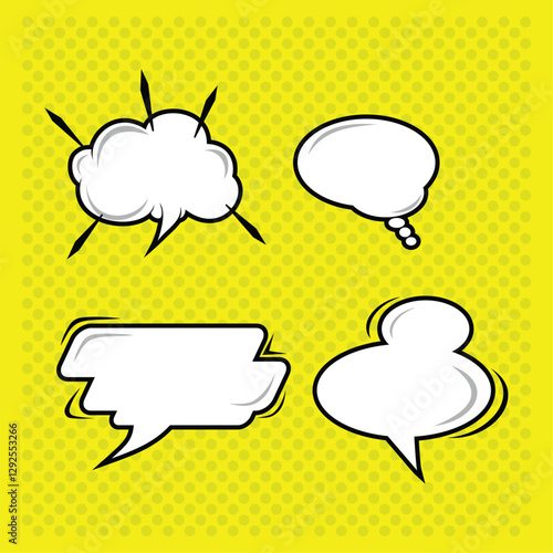 bubbble speech boom, exploding and expression. use for comics and pop art posters