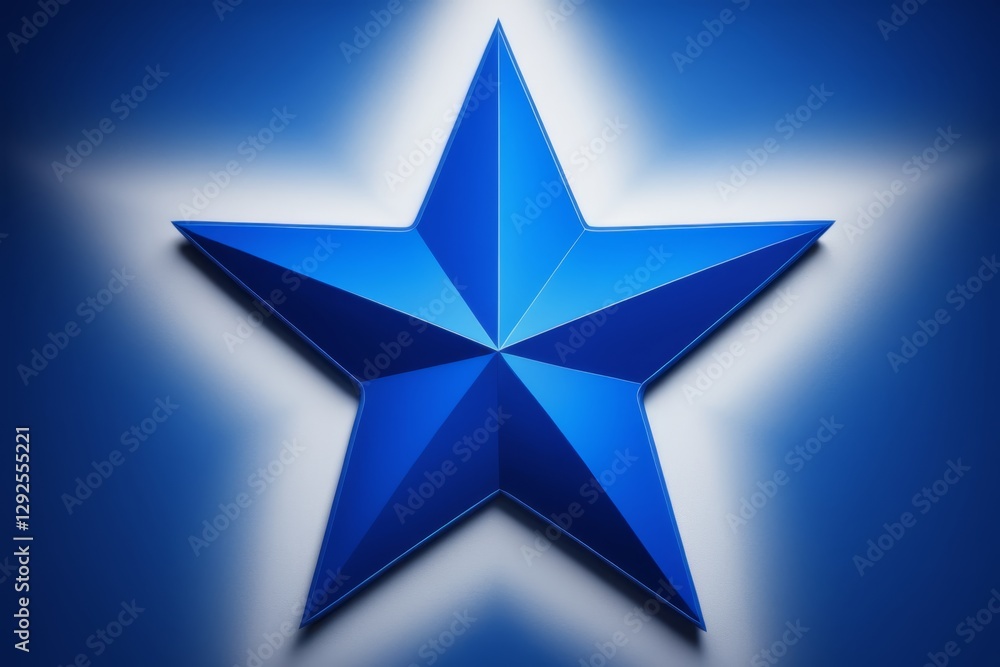 a close up of a blue star on a blue background a close up of a blue star on a blue background