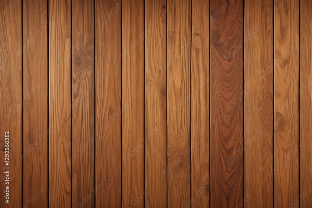 Obraz premium a close up of a wooden wall with a light on it