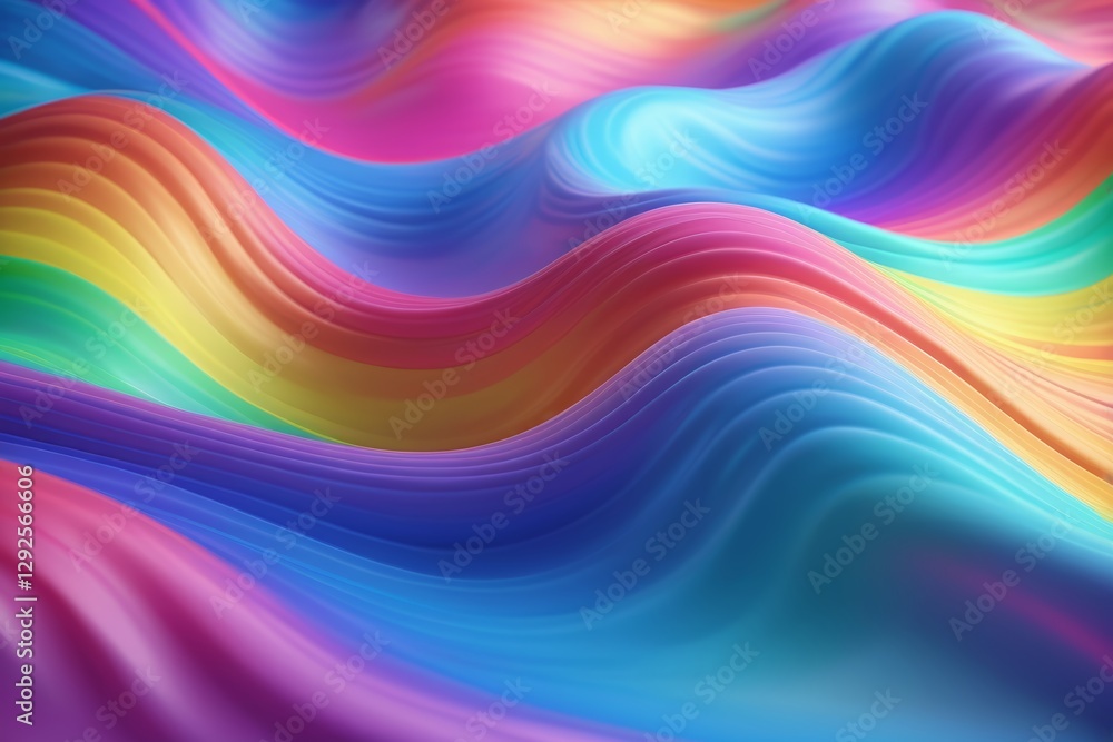 a close up of a colorful background with a wavy design a close up of a colorful background with a wavy design
