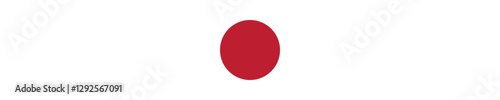 Free Download Japan flag long banner digital vector illustration - GFXLoad