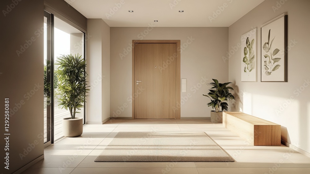 Fototapeta premium interior modern house