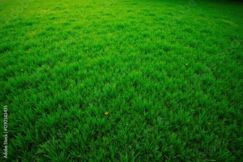 Wallpaper Mural A Lush Green Meadow, Vibrant Texture of a Verdant Lawn, Showing the Richness of Nature's Greenery Torontodigital.ca