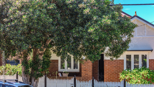 Photography Old Restored Federation Suburban Sydney Double Brick with terrecotta Roof tiles