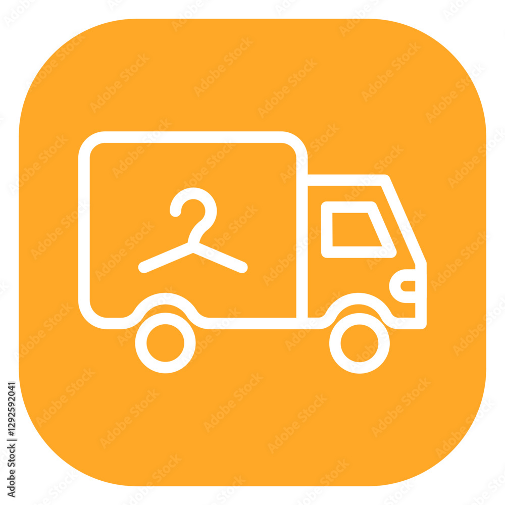 Minimalist Line Art Circular Laundry Service Icon Minimalist Line Art Circular Laundry Service Icon