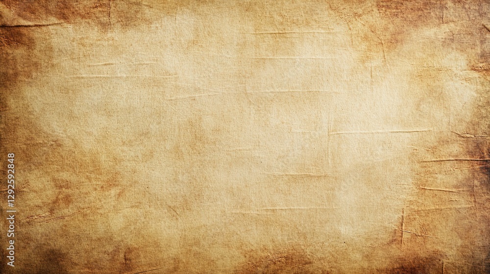 Fototapeta premium Vintage aged parchment paper texture for graphic design