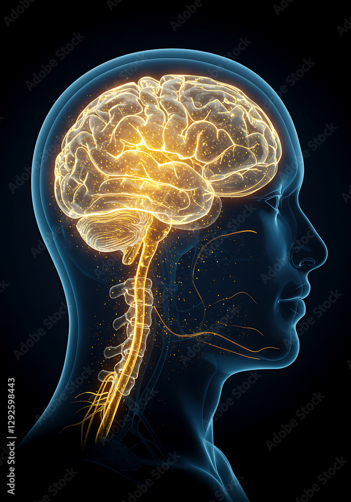 3D brain science. 3D brain science.