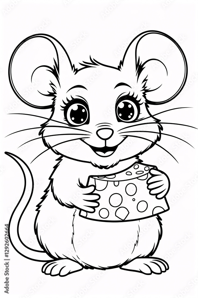 Sweet Baby Mouse Line Art with Smiling Expression for Kids Book Covers and Creative Coloring Pages to Inspire Young Minds Creativity Drawing Illustration with Heart and Flowers Garden Sweet Baby Mouse Line Art with Smiling Expression for Kids Book Covers and Creative Coloring Pages to Inspire Young Minds Creativity Drawing Illustration with Heart and Flowers Garden