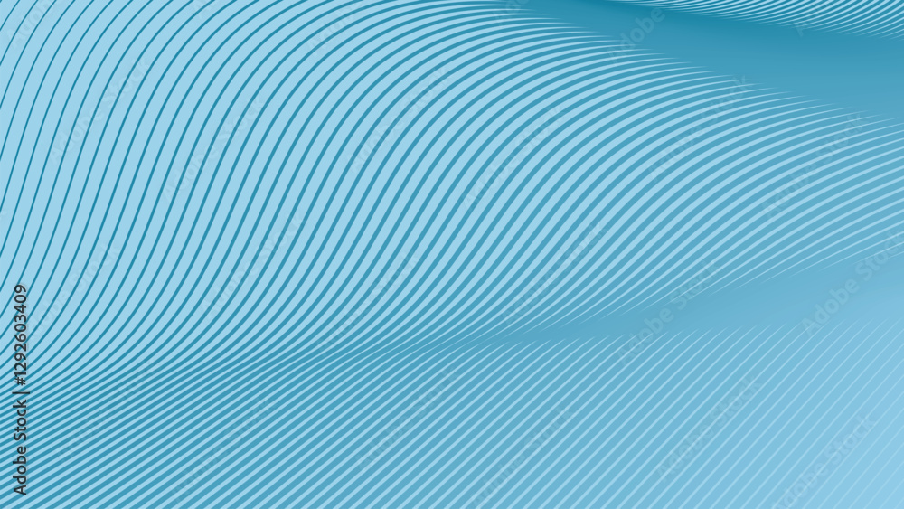 Azure Sky blue abstract background with stripes curve line Azure Sky blue abstract background with stripes curve line