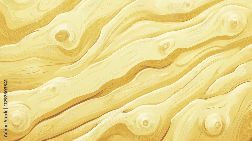 Abstract Light Yellow Wood Grain Texture Background Abstract Light Yellow Wood Grain Texture Background