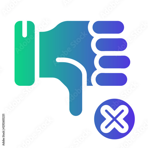 error Gradient icon