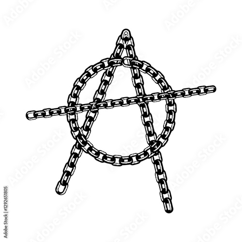 Anarcy Logo Vector Image And Illustration