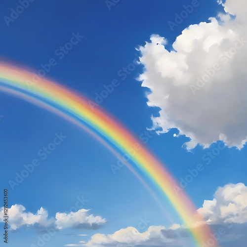rainbow in the sky