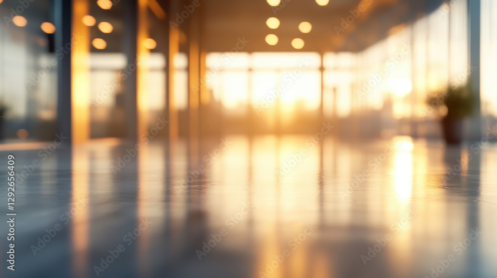 Bokeh in the terminal lobby Bokeh in the terminal lobby