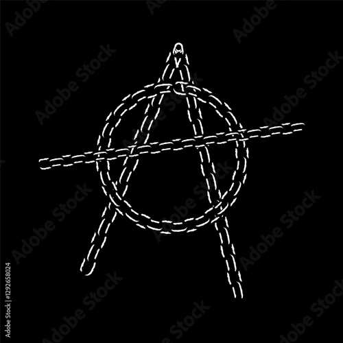 Anarcy Logo Vector Image And Illustration