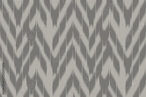 Seamless pattern, geometric shapes, ethnic handmade patterns, tribal ikat, seamless wallpaper in boho colors, natural ikat art background illustration for greeting cards, printing.