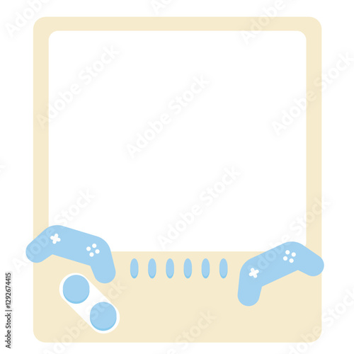 Cute Game Console Frame