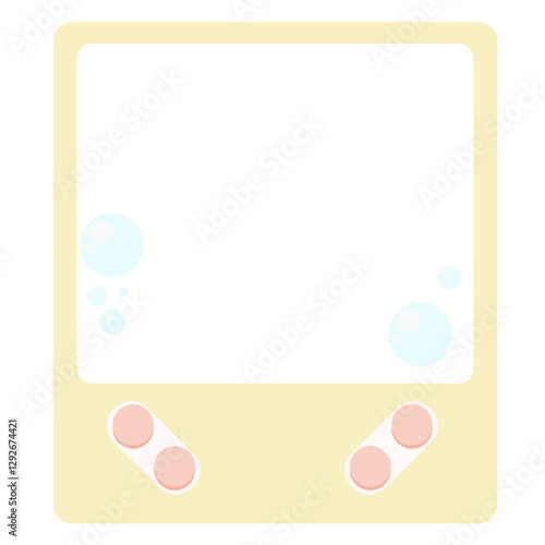 Cute Game Console Frame