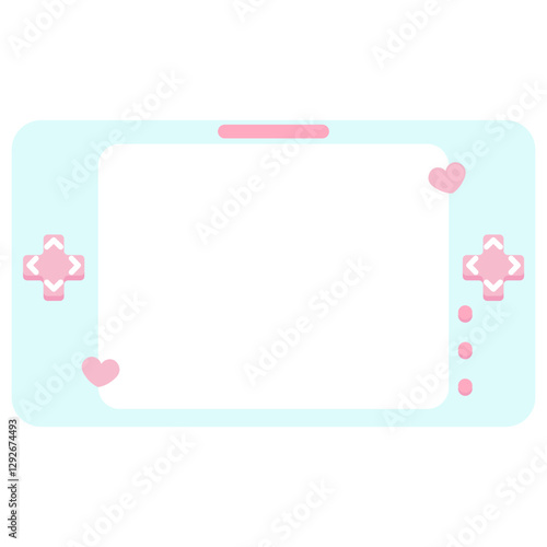Cute Game Console Frame