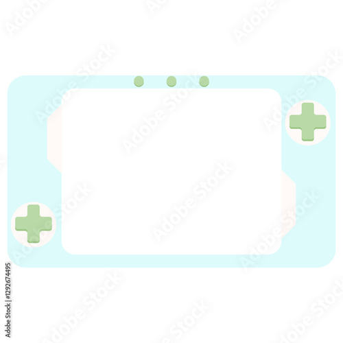 Cute Game Console Frame