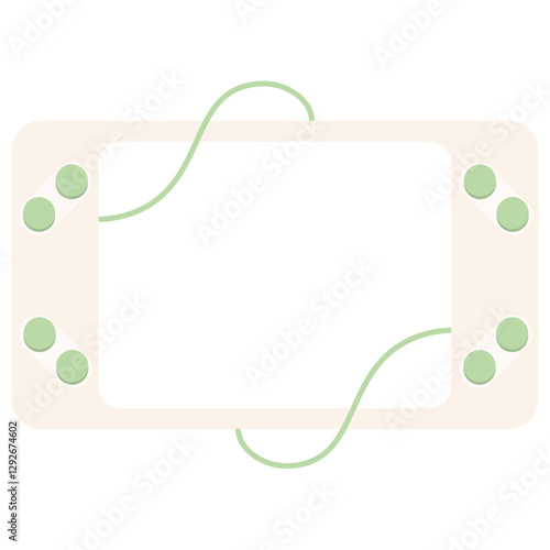 Cute Game Console Frame