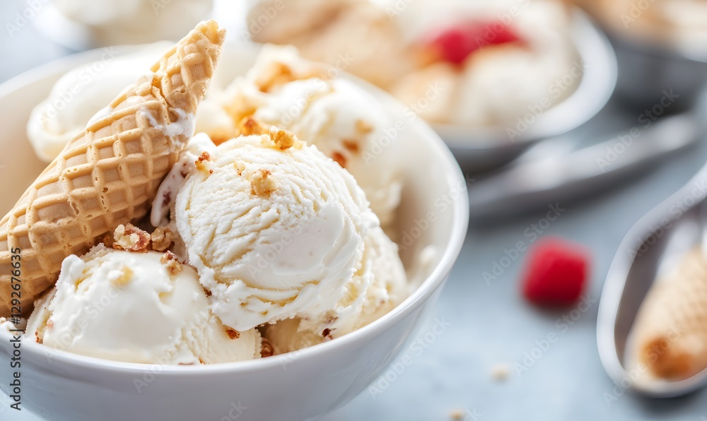 Italian traditional ice cream shop, Generative AI Italian traditional ice cream shop, Generative AI