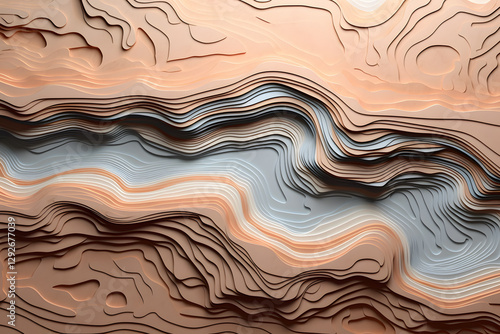 3d topology relief background vector design in eps 10
