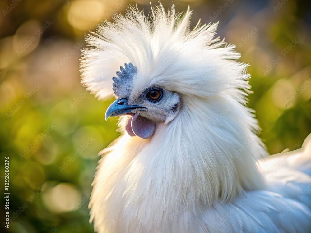 Fluffy Silkie chickens, rule-of-thirds photography, for lovely, balanced images. Fluffy Silkie chickens, rule-of-thirds photography, for lovely, balanced images.