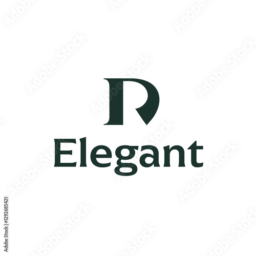 Creative Monogram Logo with Letter D and R for Branding