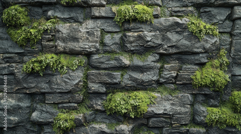 weathered stone wall texture with moss weathered stone wall texture with moss