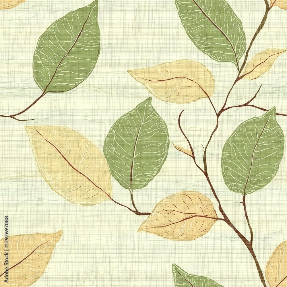 Intricate leaf pattern forming a beautiful design in shades of green and nature's textures Intricate leaf pattern forming a beautiful design in shades of green and nature's textures