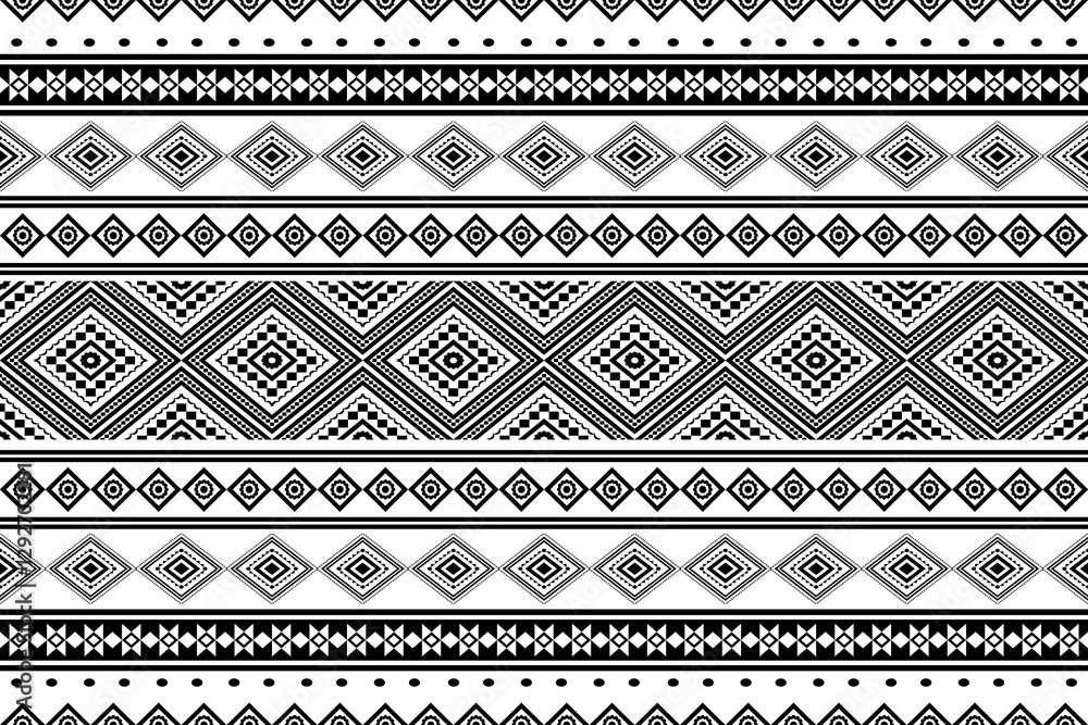 Geometric ethnic oriental seamless pattern traditional Design for background,carpet,wallpaper.clothing,wrapping,Batik fabric,Vector illustration.embroidery style, sadu Geometric ethnic oriental seamless pattern traditional Design for background,carpet,wallpaper.clothing,wrapping,Batik fabric,Vector illustration.embroidery style, sadu